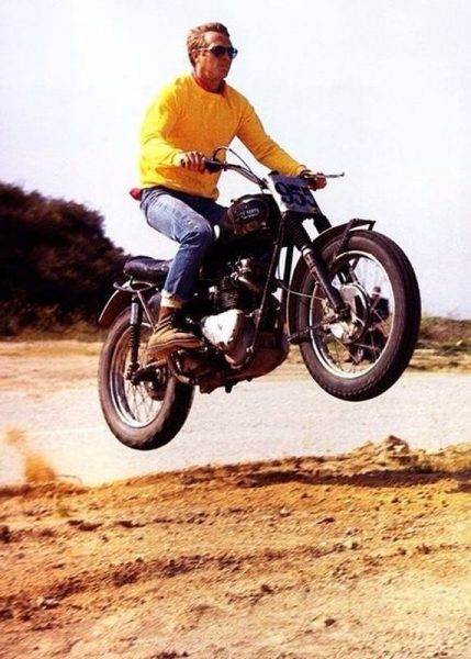 Steve McQueen, entre el cine y las motos