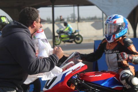 Primera victoria de Benja Peralta en el SBK Argentino