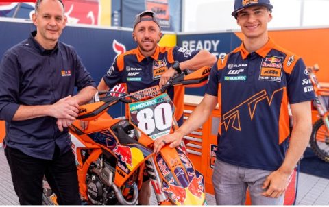 KTM extendió el vínculo con Andrea Adamo