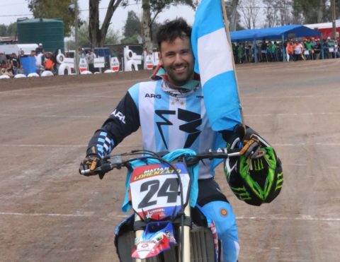 Flat Track: Santiago Arangio y Matías Lorenzato en modo Mundial