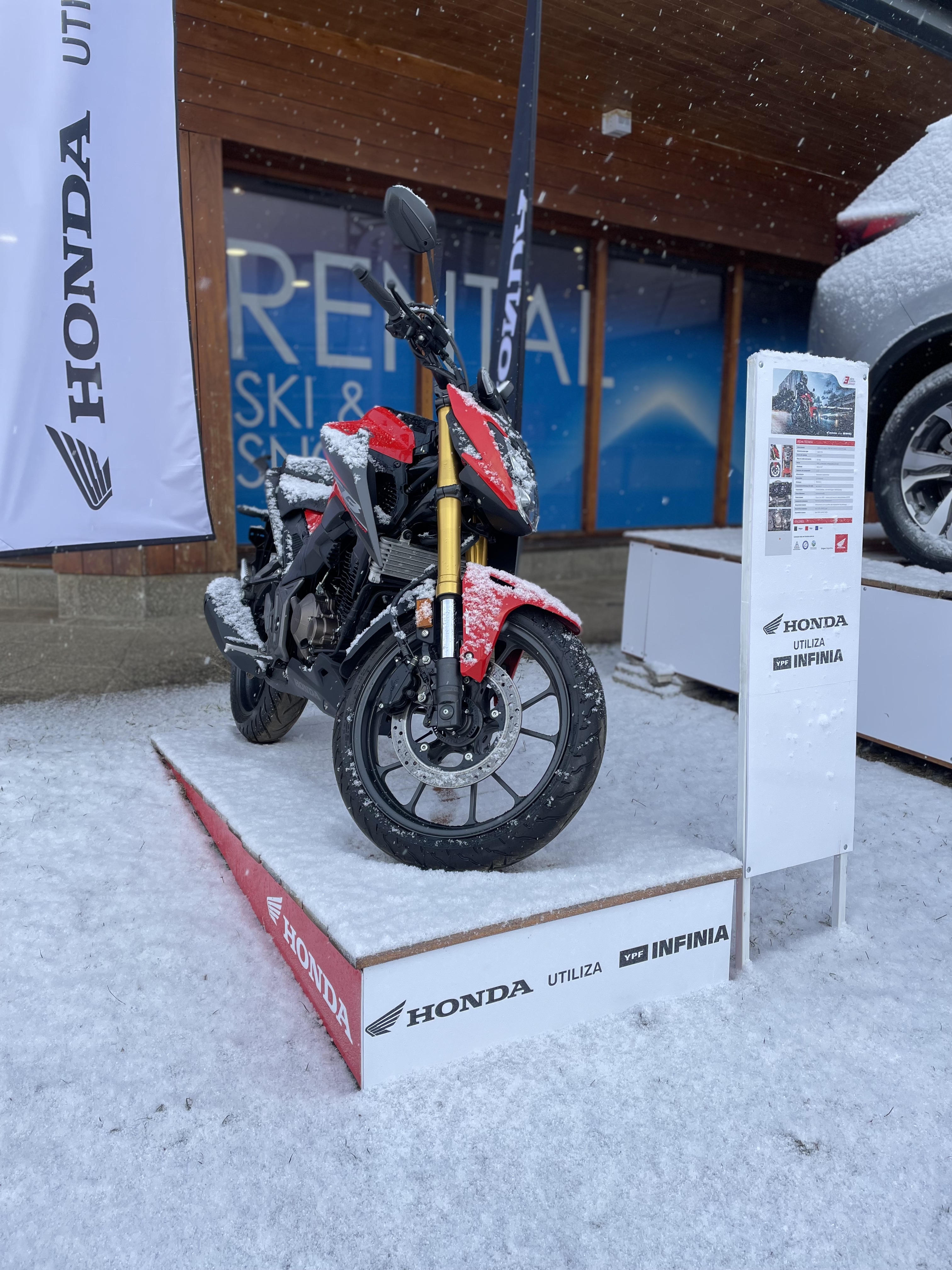 Honda dispuso un espacio exclusivo en Bariloche