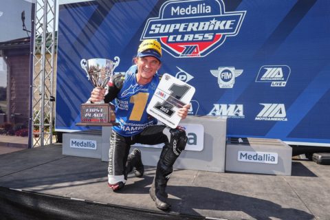 Jake Gagne tricampeón del MotoAmérica en Superbike