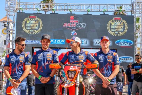 Diego Llanos y ‘Chavo’ Salvatierra ganaron la Baja 400