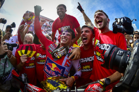 Jorge Prado se coronó campeón de MXGP