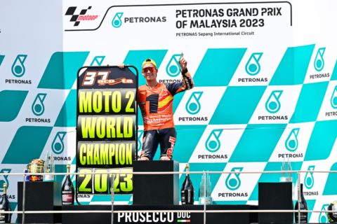 Pedro Acosta campeón del mundo FIM Moto2 2023