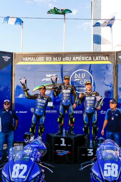 Triple podio argentino en el final del Latinoamericano de R3