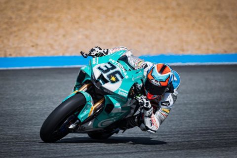 Tati Mercado regresó al Mundial de Superbike en Jerez