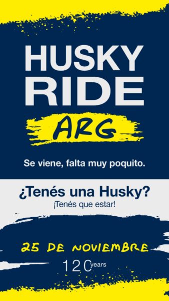 Se viene el Husky Ride 120º Aniversario