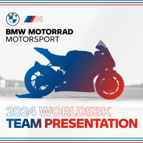 BMW Motorrad Camiseta World SBK Team Azul marino