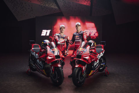 El nuevo GasGas MotoGP apuesta por Acosta y Fernández