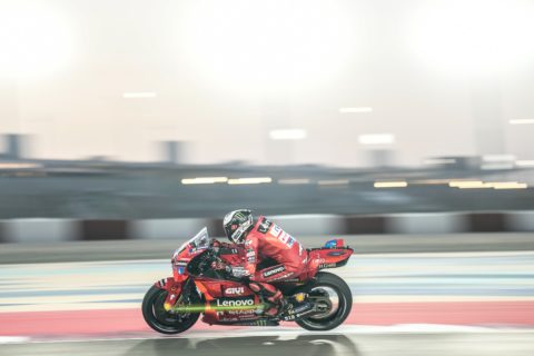 MotoGP: Francesco Bagnaia, otra vez el uno en las pruebas de Qatar