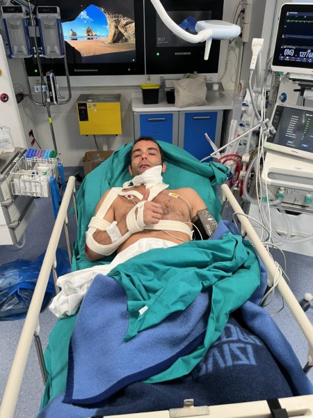 Danilo Petrucci lesionado en la mandíbula y clavícula entrenando motocross