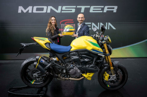 Ducati reveló la Monster Senna