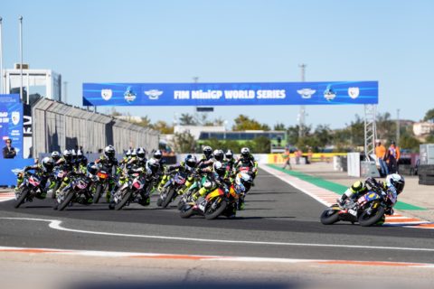 La serie final del FIM MiniGP World se corre en Valencia