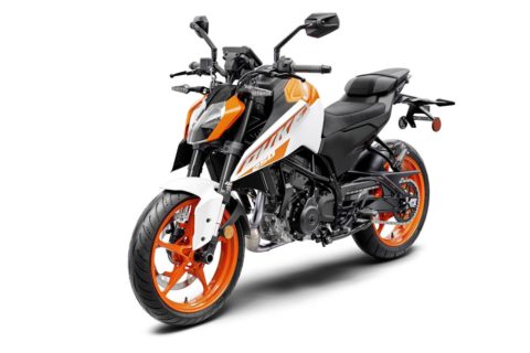 KTM renovó casi por completo la 250 Duke