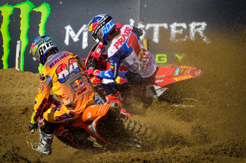 Jeffrey Herlings reinó en la arena de Lommel