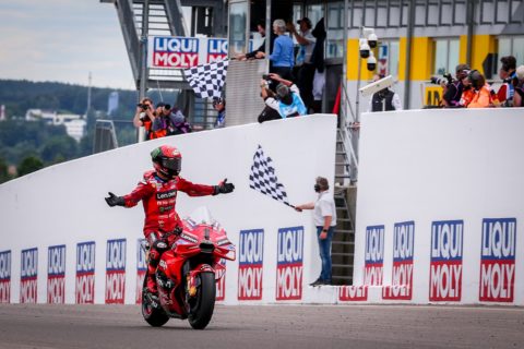 MotoGP: Tercera consecutiva de Bagnaia para recuperar la punta