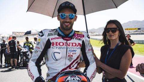 Tati Mercado vuelve a correr en el WorldSBK