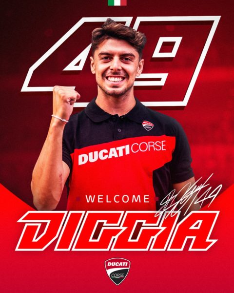 Fabio Di Giannantonio se suma a Ducati Corse para 2025 y 2026