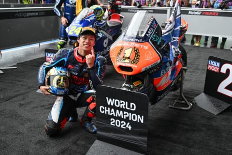 Ogura campeón del mundo de Moto2 2024