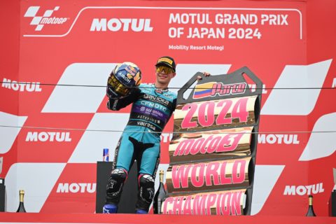 David Alonso campeón 2024 de Moto3