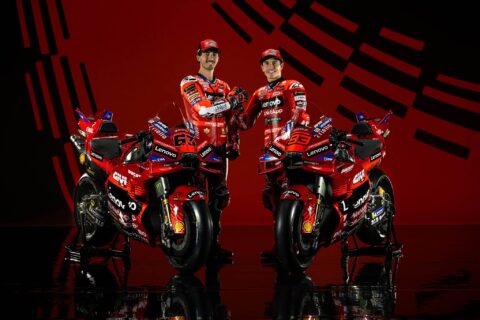 MotoGP: Ducati presentó a su “Dream Team” todo al rojo