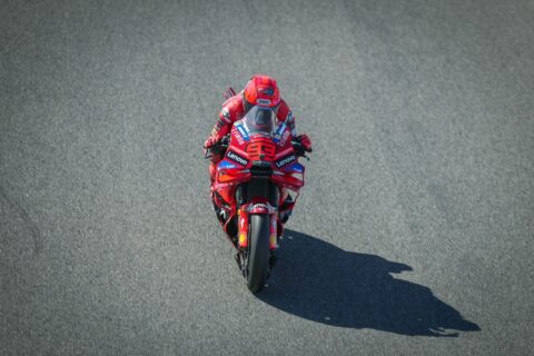 Marc Márquez lideró el test de Jerez pos carrera