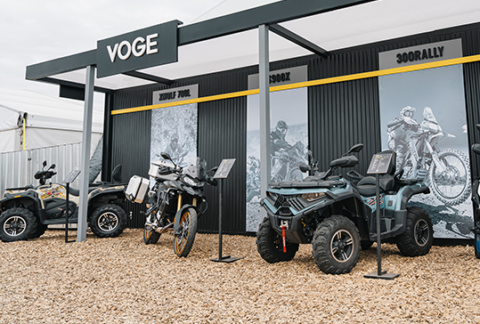Voge presentó su nueva línea de ATVs