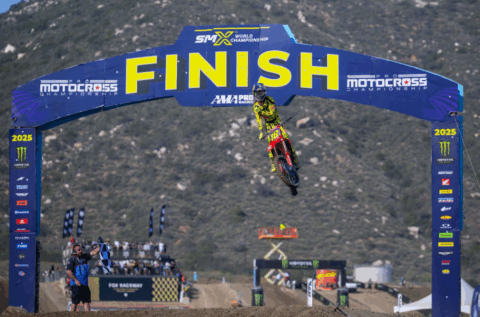 Jett Lawrence arrancó barriendo en el Fox Raceway National
