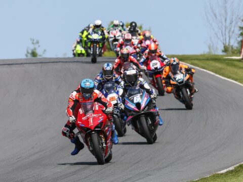 MotoAmerica: Doblete de Herrin, podio de Richie y caída de Dylan