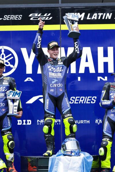 Juani Mendoza, histórico debut en Brasil con victoria y doble podio