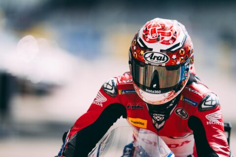 Nakagami por Marini. Petrucci podría reemplazar a Ogura