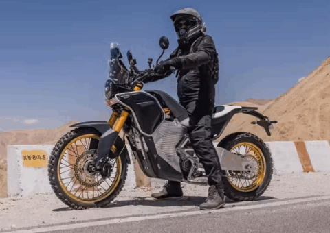 Royal Enfield prepara una Himalayan eléctrica