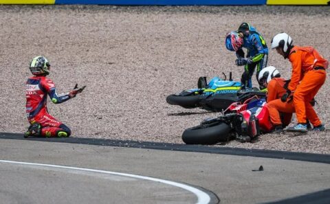 MotoGP igualó en Alemania un récord inusual
