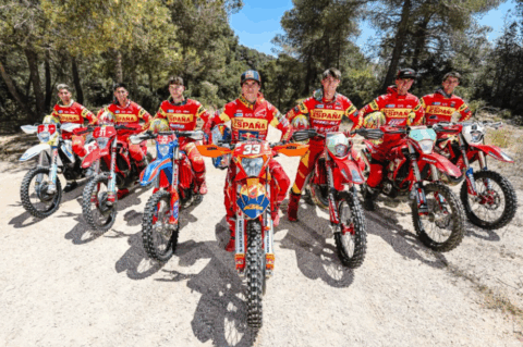 España presentó su alineación para los ISDE 2025