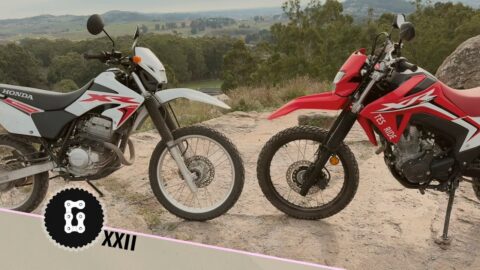 Gato Motos 22: Prueba comparativa Honda XR250 Tornado vs XR300 Tornado