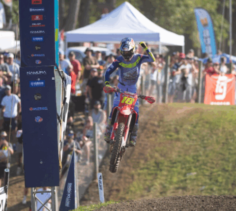 Jett Lawrence se consagró ganando en Unadilla