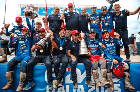 Italia y una múltiple conquista en los ISDE 2025 de Bérgamo