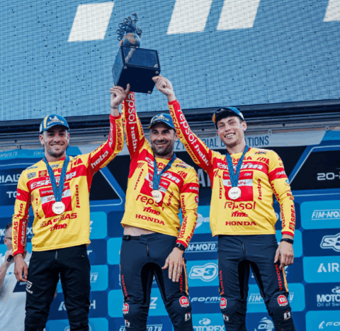 España y un doble triunfo en el Trial de las Naciones