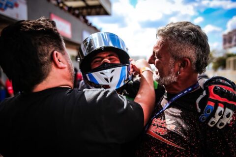 Mateo Mayorga, debut de Superpole y de podio