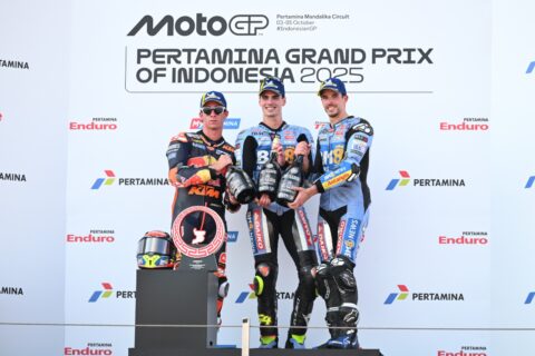 Fermín Aldeguer logró su primera victoria y doble podio