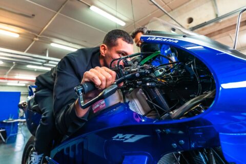 Toprak Razgatlıoglu completó un test con Yamaha en Aragón