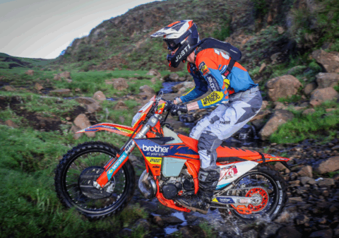 En Lesotho, James Moore logró su primer triunfo mundialista