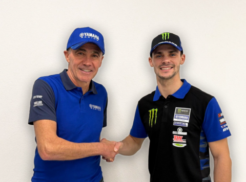 Tim Gajser ya puede lucir nuevos colores, los de Yamaha