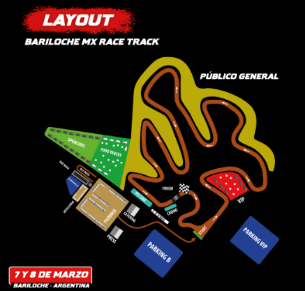 Ya se conoce el nuevo Bariloche MX Race Track