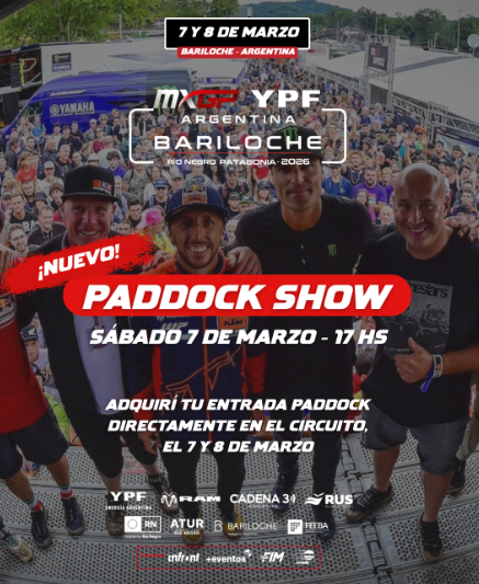 MXGP Argentina tendrá su Paddock Show