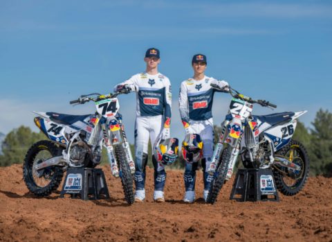 Husqvarna presentó a sus guerreros y sus armas