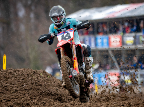 Tom Vialle y su primer triunfo con Honda