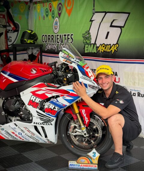 Emanuel Aguilar debut con podio y Top Ten en Atlanta