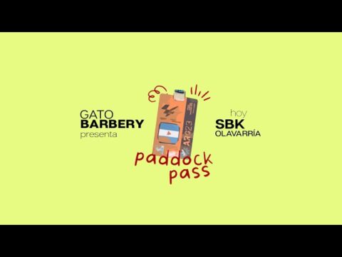 Gato Motos 47 – Paddock Pass – SBK Olavarría